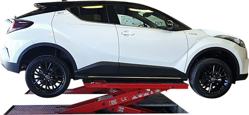 Car lift Picture of car lift