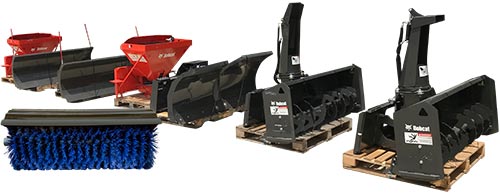 Picture of skid-steer attachments